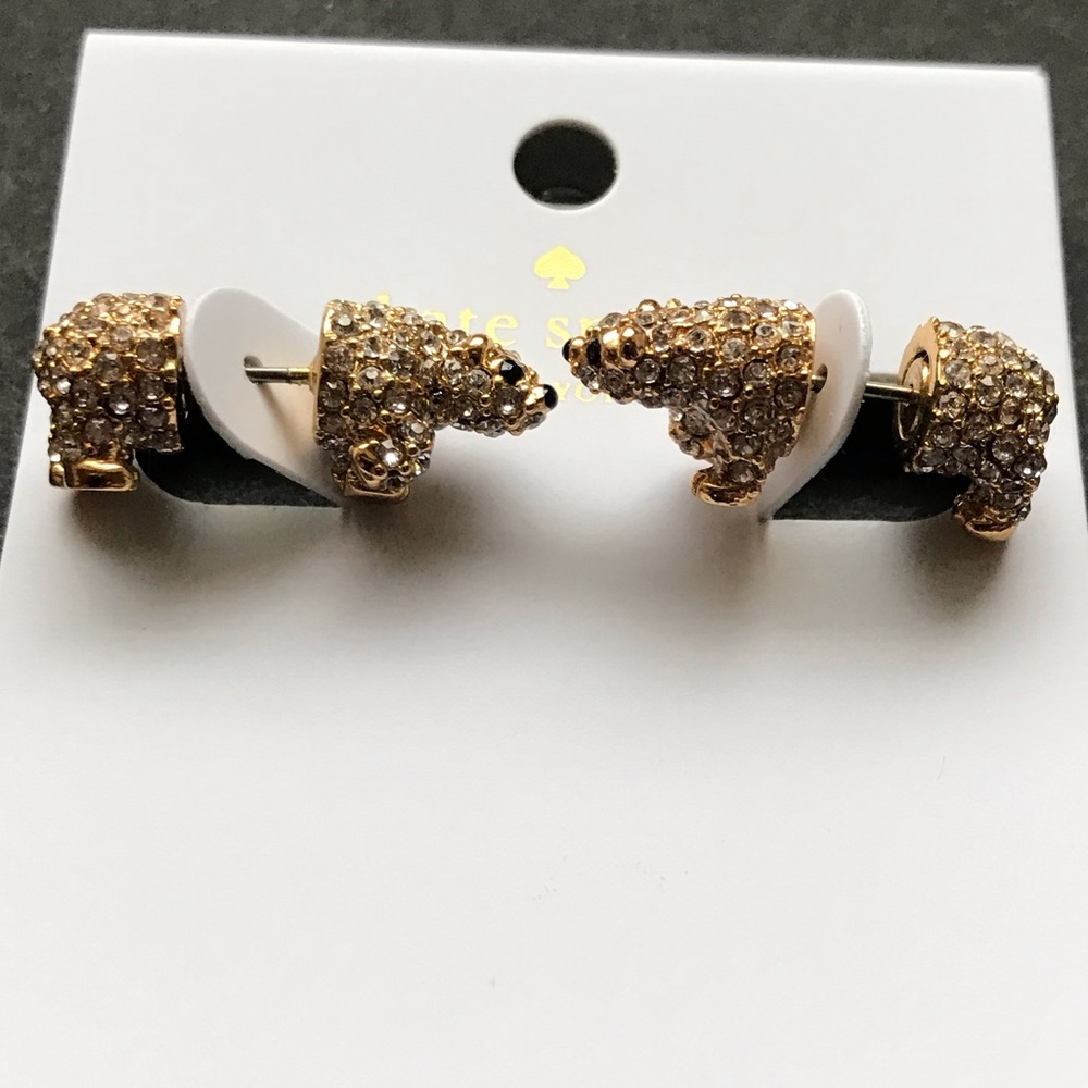 New with tag on cold comforts polar bear studs - Picture 4 of 6